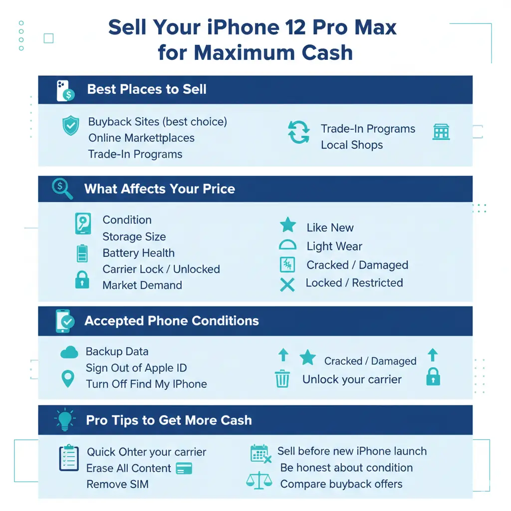 How to Sell iPhone 12 Pro Max to Get Maximum Value